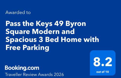 Pass the Keys 49 Byron Square Modern and Spacious 3 Bed Home with Free Parking - Foto 5