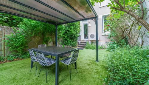 Maison tout confort, parking, clim, garage 3ch 5p - Photo 2, Garden, Garden view