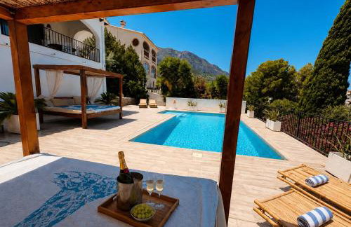 Magic Dream Seaview Villa Denia with 2 Pools, BBQ, Airco, Wifi - Foto 12