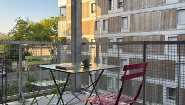 Côté Parc - appart cosy, terrasse, parking & au pied du métro à Lyon - Foto 4
