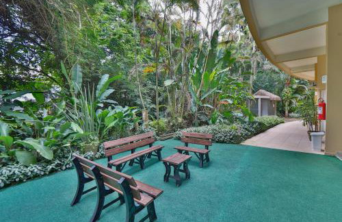 Fabuloso flat 241, Amarílis, Riviera de São Lourenço 3 Piscinas climatizadas carregador veiculo eletrico 2 quartos sendo uma suíte internet 500mb Adega, cozinha equipada completa, serviço de praia fim de semana limpeza trocas de toalhas, - Foto 76