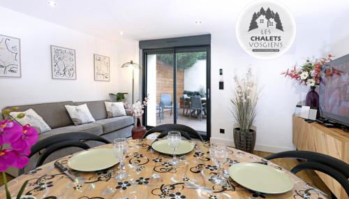 Le Briand Appartement 4étoiles Nancy Thermal Cosy avec Terrasse Wifi - Foto 4