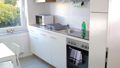 Apartment White Z6 - Foto 5, stove, dishwasher