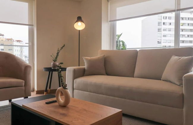 w Deluxe 2BR w Panoramic Terrace in Miraflores - Foto 6