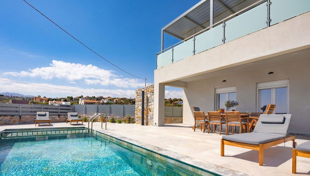 Gianna s Panoramic Seaview Twin Villas With Pool 1 - Foto 5, Habitación