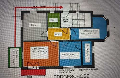 Charmantes Apartment Roding mit 3 Schlafzimmer - Foto 14