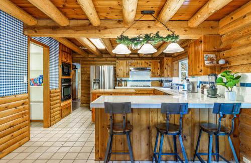 Log Cabin w/ pool, spa, game room, sleeps 20 - Foto 29