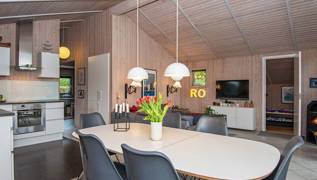 6 Person Holiday Home in Sjolund - Foto 4, Cocina privada