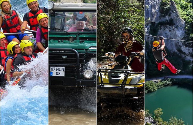 Antalya Super Combo W/Rafting ,Jeep Safari ,Quad Biking & Zipline - Photo 4