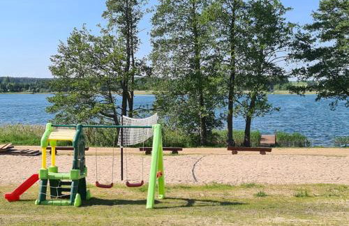 Siedlisko nr 4E i 4F nad jeziorem Skarlińskim, jezioro, mazury, domki letniskowe, bania - Foto 11