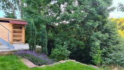 Neu 2023! Chalet Wasserkuppe Whirlpool u. Sauna - Foto 2, Garden, Garden view