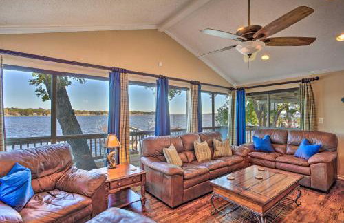 Dock and Fire Pit Waterfront Cedar Creek Lake Home - Photo 5