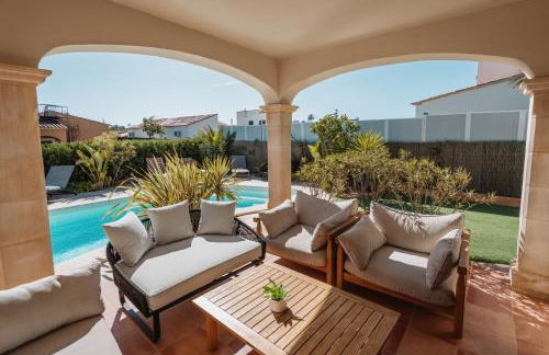 Villa 231 Boho House Estrenc - luxury family life - just 5-10min to sandy beach - Foto 5