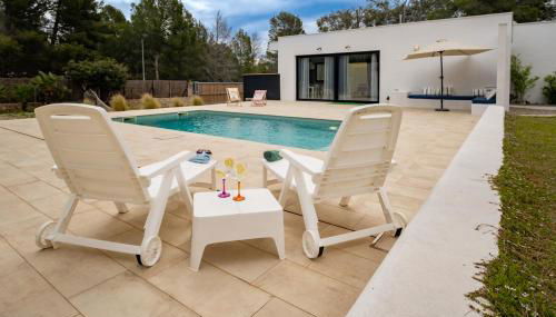 Villa Mediterranean, piscina privada, barbacoa. - Foto 2