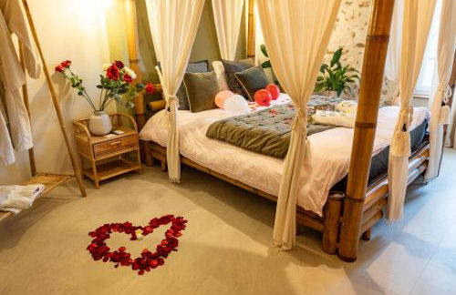 Suite Romantique Cinta Bali SPA privé - Châteaux de la Loire - Foto 29