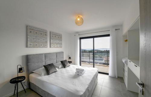 Villa neuve et luxueuse vue mer proche Portovecchio - Foto 23