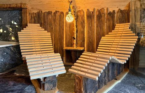 Bergromantik Ferienwohnung Charisma mit eigener Sauna, Whirlpool und Bergblick - Foto 7