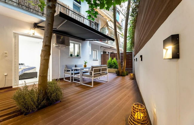 Backyard Modern House Nea Smyrni - Foto 1