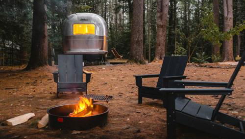 Waterfront, Pet Friendly Airstream near Lake George in the Adirondack, New York - Foto 5