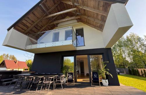 Enklawa Winiec - nowoczesny dom nad jeziorem, 6 sypialni, jacuzzi - Foto 4