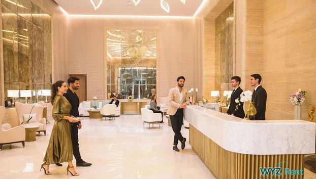 Palm Tower 1 BD Nakheel Mall High Floor - Foto 2, Mostrador del conserje