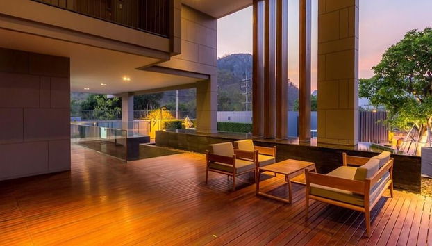 Sala de estar do lobby