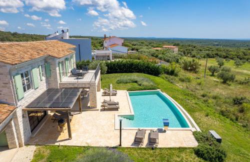 Villa Zelena with Panoramic Seaview and big Pool - Foto 78