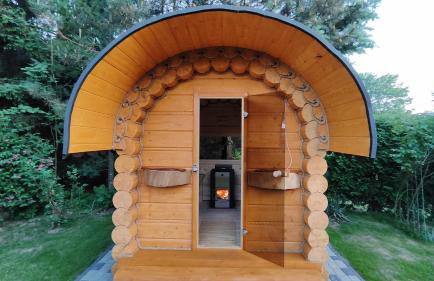 Ranczo Bieszczady duży Domek z Jacuzzi i Sauną - Foto 12