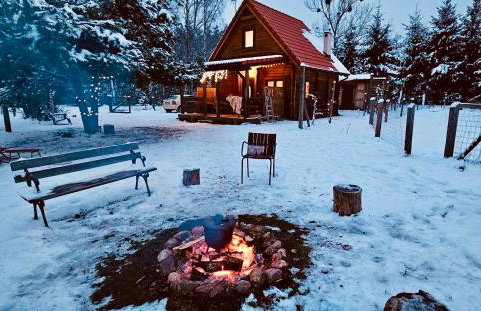 Domek z bala Mazury - Foto 22