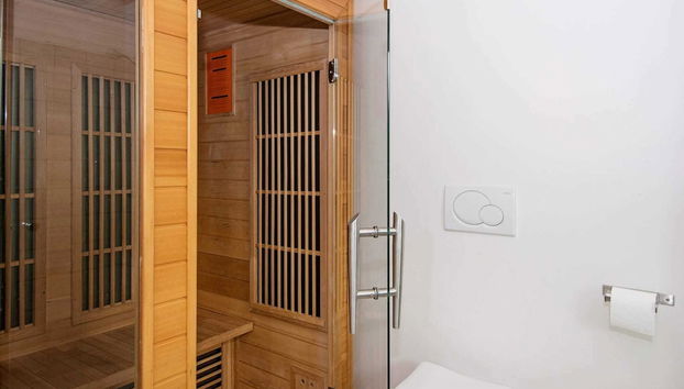 6 Person Holiday Home in Knebel - Foto 5, Sauna