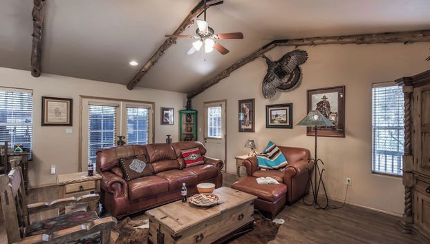 Cowboy Cabin by Ruidoso Vacation Rentals - Foto 4, Comodidade do alojamento