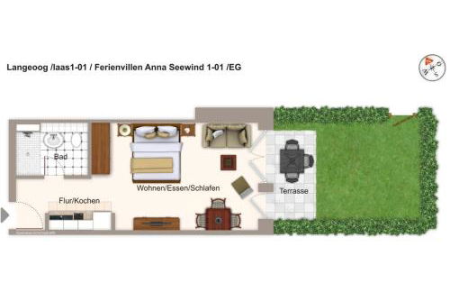 Apartmentvilla Anna See Apartmentvilla Anna See 1-01 - Foto 9