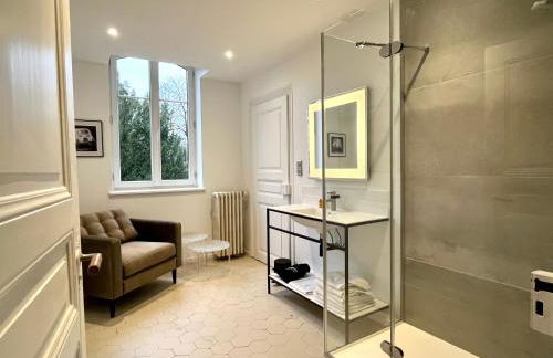 Villa Avril & spa 15 pers- location Villa de Prestige 2 Piscines intérieur et extérieur et sauna - Foto 36