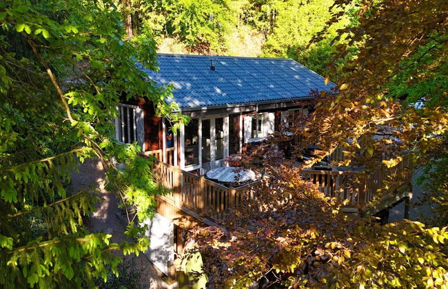 Cosy Chalet in Odeigne with Hot Tub - Foto 29