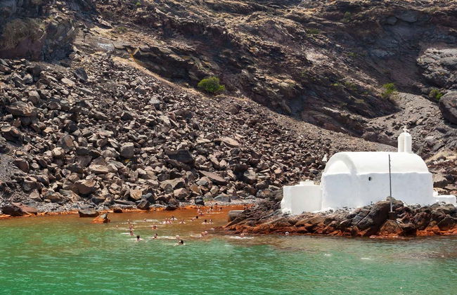 Santorini Caldera Catamaran Trip + Lunch - Foto 4