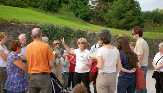 Disfrutando del tour