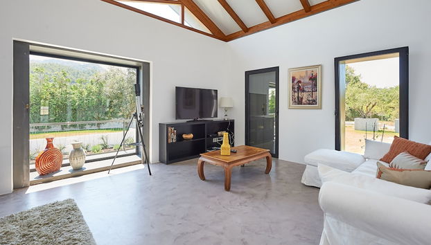 Coin salon dans le hall