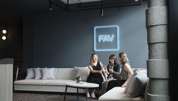 Zona de estar del vestíbulo