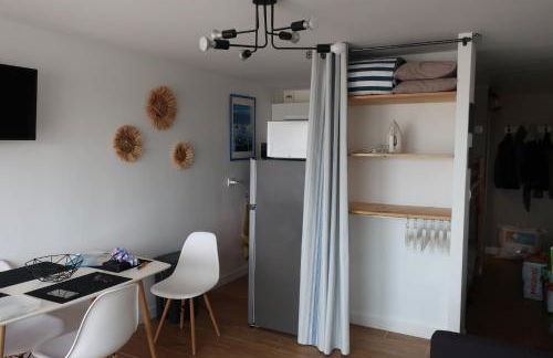 Studio Valras vue Port et Mer, Wi-Fi gratuit, Parking box fermés avec vélos inclus - Foto 14