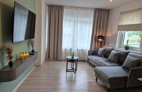 NAVIA Luma - Design Apartment - Stylisch, voll ausgestattet, mit Parkplatz - Foto 1