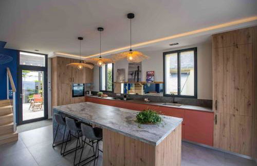 Villa unique face océan et plage de la govelle - Foto 15