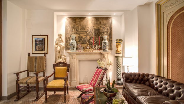 Zona de estar del vestíbulo