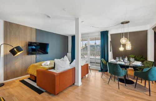 maremar - Design-Maisonette am Holzmarkt - Luxus Boxspringbetten - Arbeitsplatz - Loggia - Foto 19