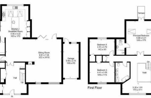 Elmcroft, Large House with Shepherds Hut - Foto 67