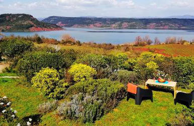 Studio 32m2 - dans propriété avec vue imprenable sur le Lac du Salagou - Foto 14
