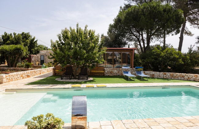 Trullo Nonna Netta con Piscina Idromassaggio e Area Giochi - Foto 44