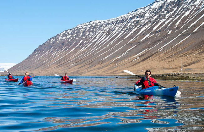 Tour de caiaque pela baía de Isafjordur - Foto 4