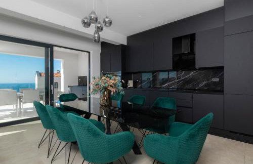 Villa Aristea with sea view, jacuzzi and infinity pool - Foto 17