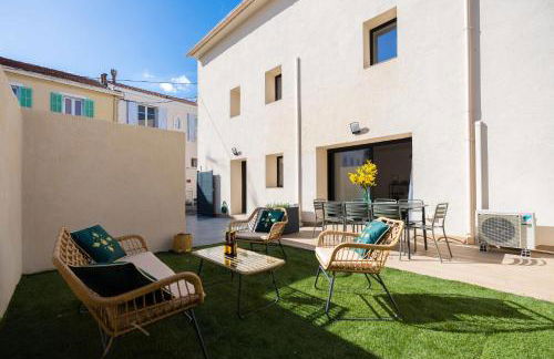 La Maison du Parc I Standing 3 chambres 8 pers Parking Clim Wifi Vélodrome - Foto 41