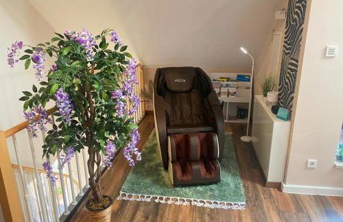 Ferienwohnung Am Waldesrand - Garten, Terrasse, Grill, Luftkühler, Massagesessel, Kinderspielecke, Spielekonsole - Foto 12